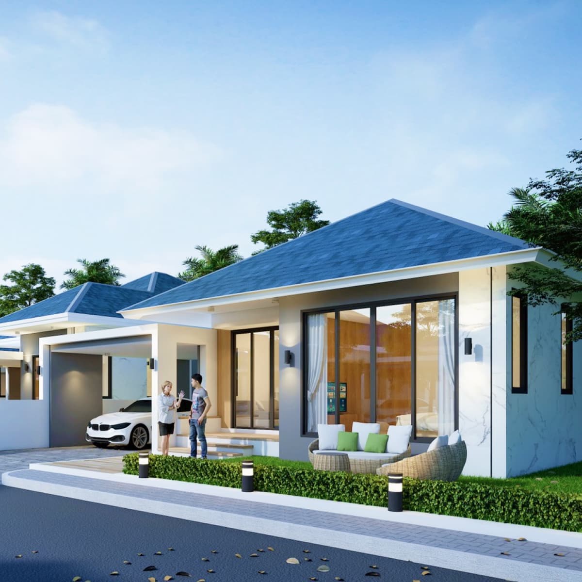 บ้านวนารมย์การ์เด้นวิลล์ ห้วยวังนอง ภาพที่ 3