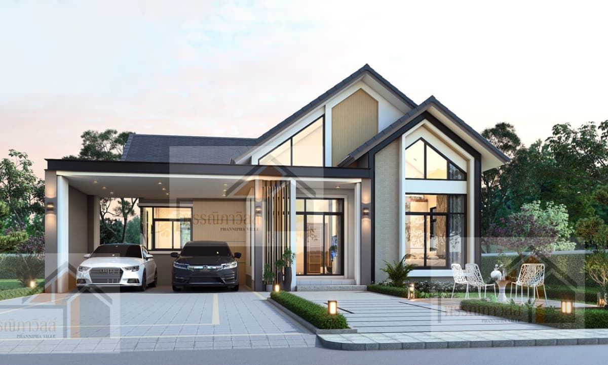 บ้านพรรณิภาวิลล์ บ้านนากลาง-สูงเนิน ภาพที่ 2
